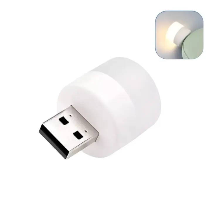 USB LED-лампочка 1W 6000K (повербанк/ноутбук/USB)